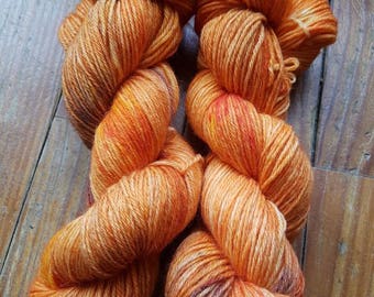 "WEASLEYS" - SportWeight hand dyed wool skein