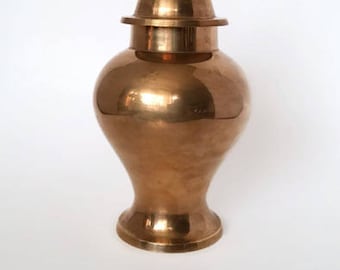 Brass Urn Brass Ginger Jar