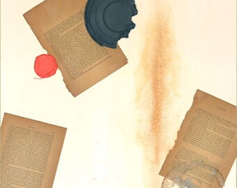 Acrylic Pages - mixed-media on paper