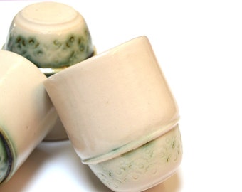 A Set of 3 Espresso Cups