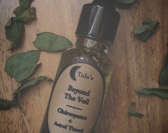 Beyond The Veil Psychic Visions Oil, Flying Oil, Astral Travel, Shamanic Journeying, Spirit Work, Witchcraft