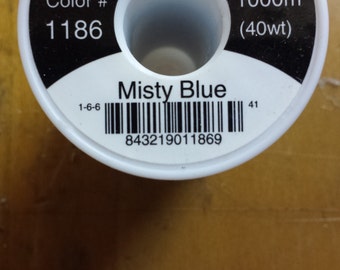 Hemingworth 1186 Misty Blue Machine Embroidery Thread