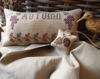Chart Autumn for Seasons at the tip of the needle - Paper or PDF format