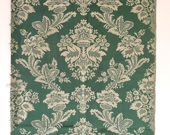 Beautiful Antique 18th C. French Silk Damask Jacquard (8347)