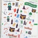 Salaam Sticker Set! - Hajj, Eid, Islamic Stickers - Quran, Hijab, Kaabah, Mosque & More Stickers - Perfect for ECLP, Planners, Projects