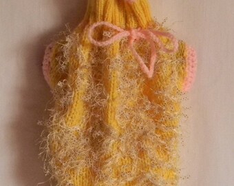 dog clothes, chihuahua, dog sweater hand knitted