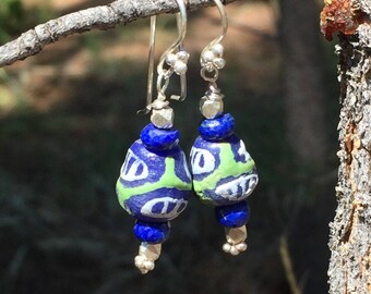 African Bead Earrings