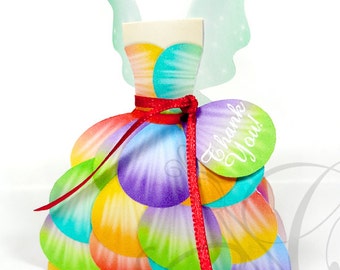 Rainbow Fairy Printable Favor Box, Rainbow Fairy, Fairy Birthday Party, Birthday Party, Instant download