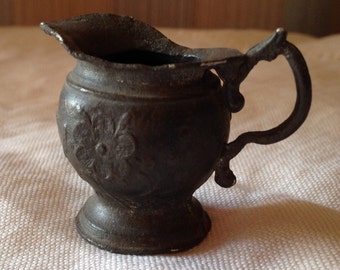 Miniature metal pitcher