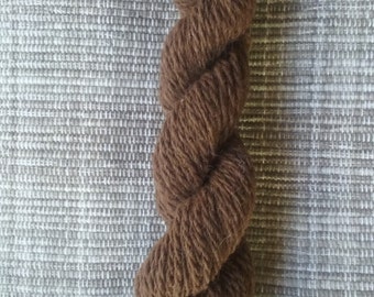 Earthy Brown Chunky Alpaca Yarn