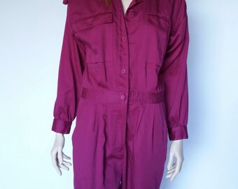 Diane Von Furstenberg Jumpsuit Vintage 80's