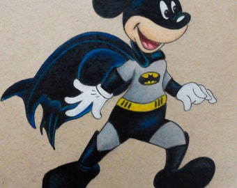 Batman Mickey Mouse / Disney Gift Idea