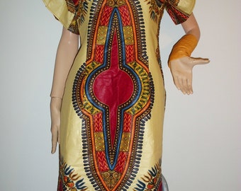 Pretty short dress Dashiki Adis Abeba wax