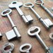 Antique Skeleton Keys - Wholesale Lot - Instant Collection - Mixed Vintage Keys