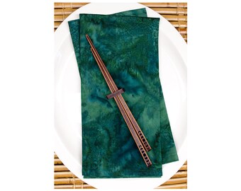 20" Napkins -Green Watercolor - Set of 2 - fabric napkins - hostess gift - dinner napkins