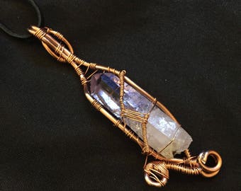 Vera Cruz Amethyst Copper Wire Wrap