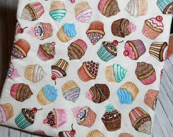 FALLING CUPCAKES Potholder, Hot Pad