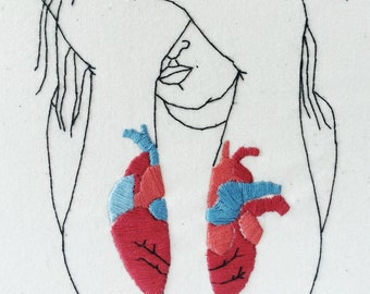 Hand Embroidery Kit, D.I.Y. Embroidery kit, Tattoo Embroidery Kit