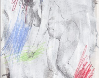 Revenge Drawing #3- Original drawing