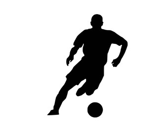 Boys Men Soccer Instant Digital Download File Cutting