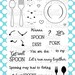 Let's Spoon 4x6" Clear Photopolymer Stamp Set