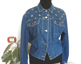 Vintage Krizia Jeans denim jacket 80s
