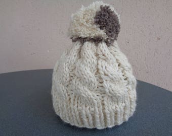 mixed 100% baby Alpine hat size 12-18 months