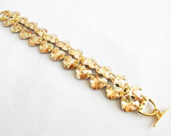 Heart bracelet made WITH SWAROVSKI® element