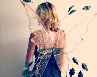 Large Leafy Faerie wings