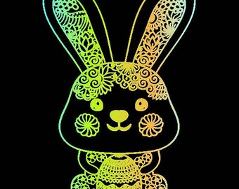 Download Zentangle easter egg | Etsy