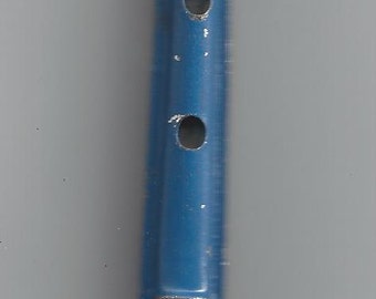 Vintage Tin Whistle (Blue), 1950s