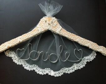 Handmade Wedding Hanger Bridal Hanger