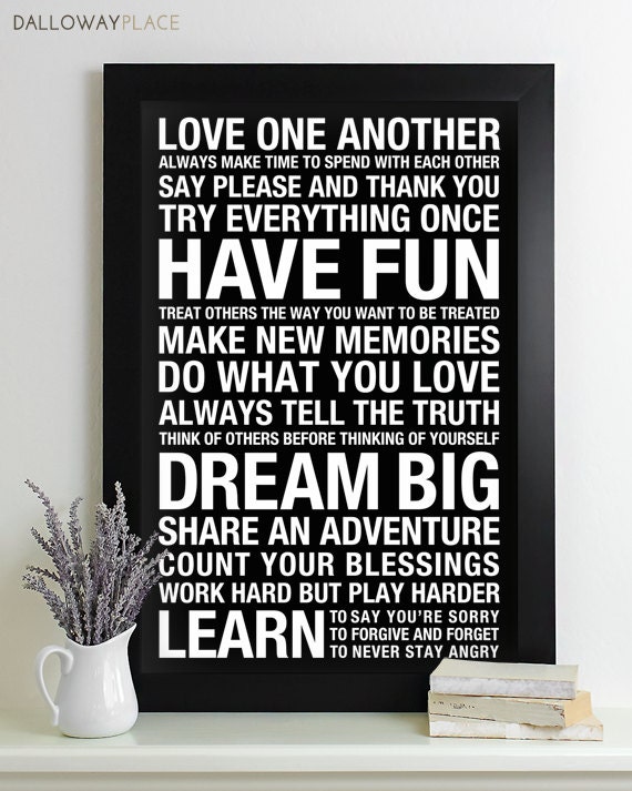 Download Family House Rules Sign Gif