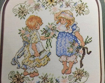 MAYniaSALE Stoney Creek "Garden Treasures" Book 56 Vintage 1988 cross stitch pattern
