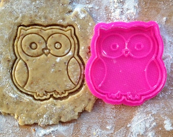Owl cookie cutter. Bird cookie cutter