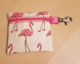 Paci Pouch, Ear Bud Bag, Small Zipper Pouch