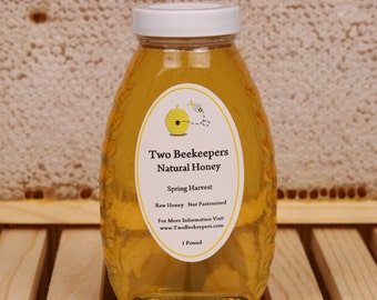 Pure Honey - 1 lb Glass Jar