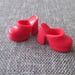 barbie doll accessories red clogs shoes