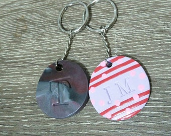 Custom made Polymer clay personalised keychains