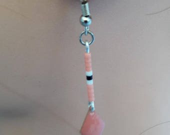 Miyuki glass earrings