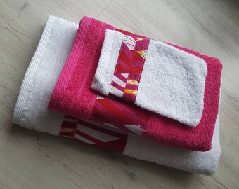"Towels" + washcloth Pack wax