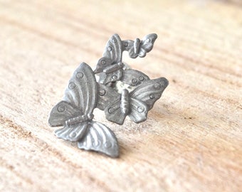 Vintage Butterfly Cluster Pin