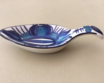 Royal Copenhagen Fajance Porcelain Spoon Trinket Dish