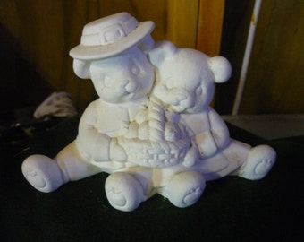 Ready to Paint Cuddles Pilgram Bears