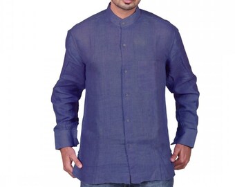 Hand Made Linen Shirt With Zali