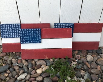 American Flag, Wood Pallet Flag, Fourth of July decor