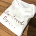 Baby Shower Idea Gift Onesie, sign the onesie, baby shower activity. I'm loved by