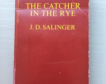 The Catcher in the Rye, adorable 80's paperback