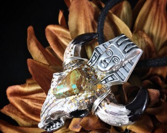 A King's Life - Turquoise w/ Glitter Gloss Enlightened Longhorn