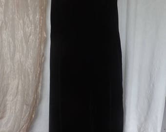Velvet Halter Dress